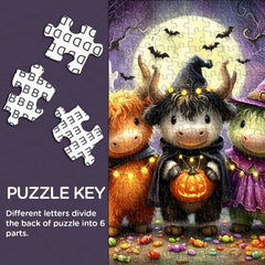 Halloween Calves Jigsaw Puzzle 1000 Pieces
