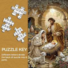 Holy Nativity Jigsaw Puzzle 1000 Pieces