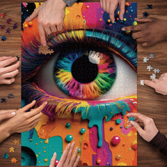 Kaleido Eyes Jigsaw Puzzle 1000 Pieces