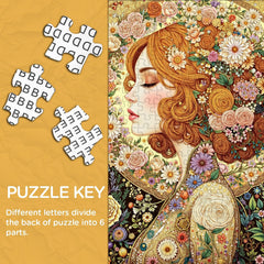 Countess of Blooms Jigsaw Puzzle 1000 Piece