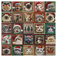Christmas Cats Puzzle en Bois 1000 Pièces