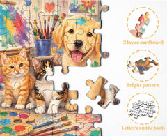 Pet Painters Jigsaw Puzzle 1000 Piece