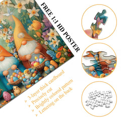 Easter Graden Gnomes Jigsaw Puzzle 1000 Pieces