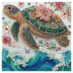 Floral Turtle Dance Jigsaw Puzzle 1000 Pieces