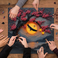 Eagle Sunset Dreams Jigsaw Puzzle 1000 Pieces