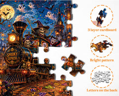 Castle Carnival Express Jigsaw Puzzle 1000 Piece