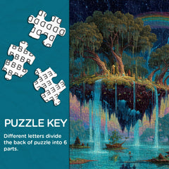 Floating Eden Jigsaw Puzzle 1000 Pieces