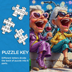 Granny’s Joyride Jigsaw Puzzle 1000 Piece
