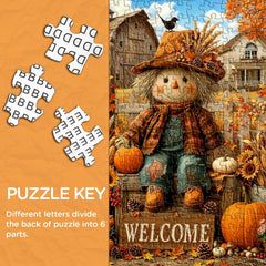 Scarecrow’s Harvest Jigsaw Puzzle 1000 Pieces