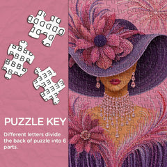 Roseate Muse Jigsaw Puzzle 1000 Pieces