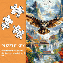 Mountain Owl Jigsaw Puzzle 1000 Pieces