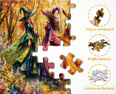 Twilight Witches Jigsaw Puzzle 1000 Pieces