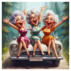Vintage Joy Ride Jigsaw Puzzle 1000 Pieces