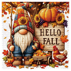 Quilted Fall Jigsaw Puzzle 1000 Pieces