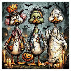 Macabre Ducks Jigsaw Puzzle 1000 Pieces