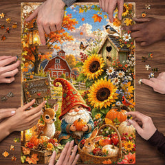 Harvest Gnome Jigsaw Puzzle 1000 Pieces