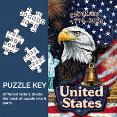 Stars and Stripes Forever Jigsaw Puzzle 1000 Pieces