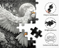 Moon Eagle Jigsaw Puzzle 1000 Pieces