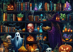 The Witch's Shelf Jigsaw Puzzle 1000 Pieces
