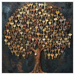 Key Tree Jigsaw Puzzle 1000 Pieces