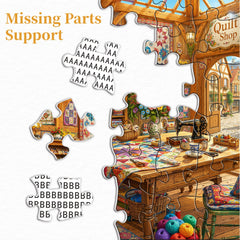 Cat Sleep Fabric House Jigsaw Puzzle 1000 Pieces