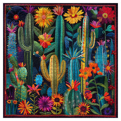 Patchwork Cactus Puzzle de 1000 pièces