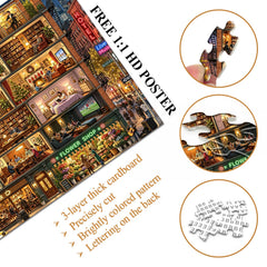 Home in Night Jigsaw Puzzle 1000 Piece