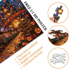 Castle Carnival Express Jigsaw Puzzle 1000 Piece