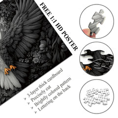 Moon Eagle Jigsaw Puzzle 1000 Pieces