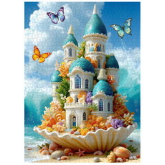 Seashell Castle Jigsaw Puzzle 1000 Pieces
