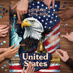 Stars and Stripes Forever Jigsaw Puzzle 1000 Pieces