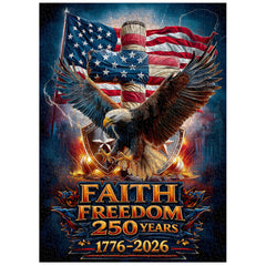 Puzzle 1000 pièces Foi et liberté