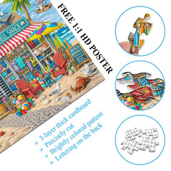 Shoreline Shop Jigsaw Puzzle 1000 Pieces