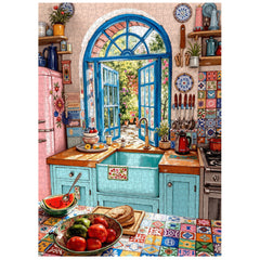 Mediterranean Morning Jigsaw Puzzle 1000 Piece