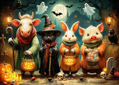Halloween Friends Jigsaw Puzzle 1000 Pieces