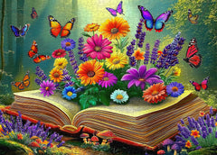 Floral Chaptears Jigsaw Puzzle 1000 Pieces