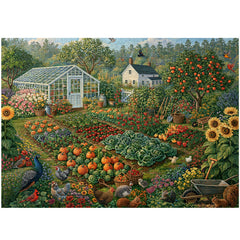 Fruitful Yard Jigsaw Puzzle 1000 Pieces