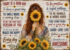 Sunflower Positivity Jigsaw Puzzle 1000 Pieces