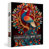 Jeweled Peacock Jigsaw Puzzle 1000 Pieces