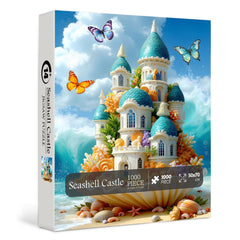 Seashell Castle Jigsaw Puzzle 1000 Pieces