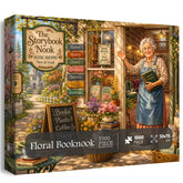 Floral Booknook Jigsaw Puzzle 1000 Piece