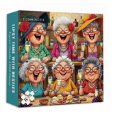 Puzzle de 1000 pièces : Moment un peu pompette entre meilleures amies