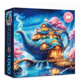 Teapot Wonderland Jigsaw Puzzle 1000 Pieces
