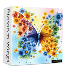 Puzzle en forme d'ailes de fleur 1000 pièces