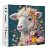 Flower Sheep Jigsaw Puzzle 1000 Piece