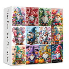 The Festival Gnomes Jigsaw Puzzle 1000 Pieces