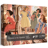 Dreams in the Boudoir Jigsaw Puzzle 1000 Pieces