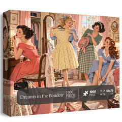 Dreams in the Boudoir Jigsaw Puzzle 1000 Pieces