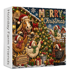 Holiday Farm Friends Jigsaw Puzzle 1000 Pieces