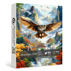 Mountain Owl Jigsaw Puzzle 1000 Pieces